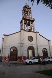 Die Kirche am Plaza in Vallenar