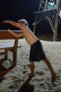 Toben in der Strandbar ist ausdrücklich erlaubt. Chillen sowieso!