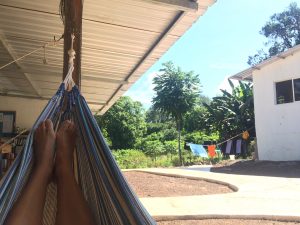 Zeit zu Entspannen auf der Terrasse