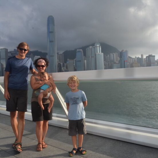 Mit Kleinkindern in Hongkong 